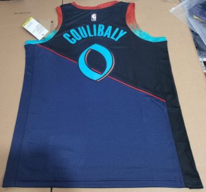 Maillot de Basket #0 Coulibaly Washington Wizards 2023-24 city Imprimé